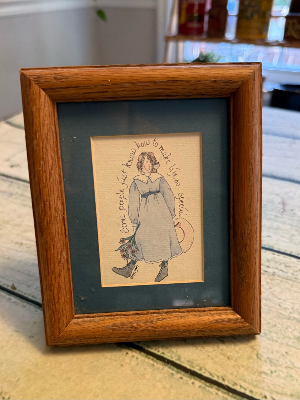 Vintage 1997 little artwork. Grandmacore